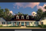 Villa residence rendering